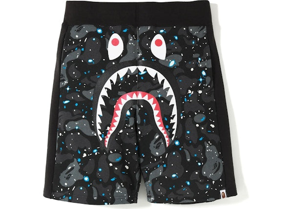 BAPE Black Space Camo Shorts