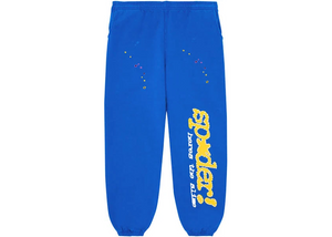 SP5DER TC BLUE SWEATPANTS