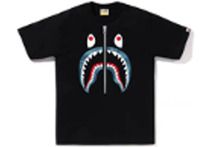 BAPE BIG SHARK TEE BLACK/GRN