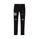 Amiri Tie Dye Core Logo Jean 'Black'