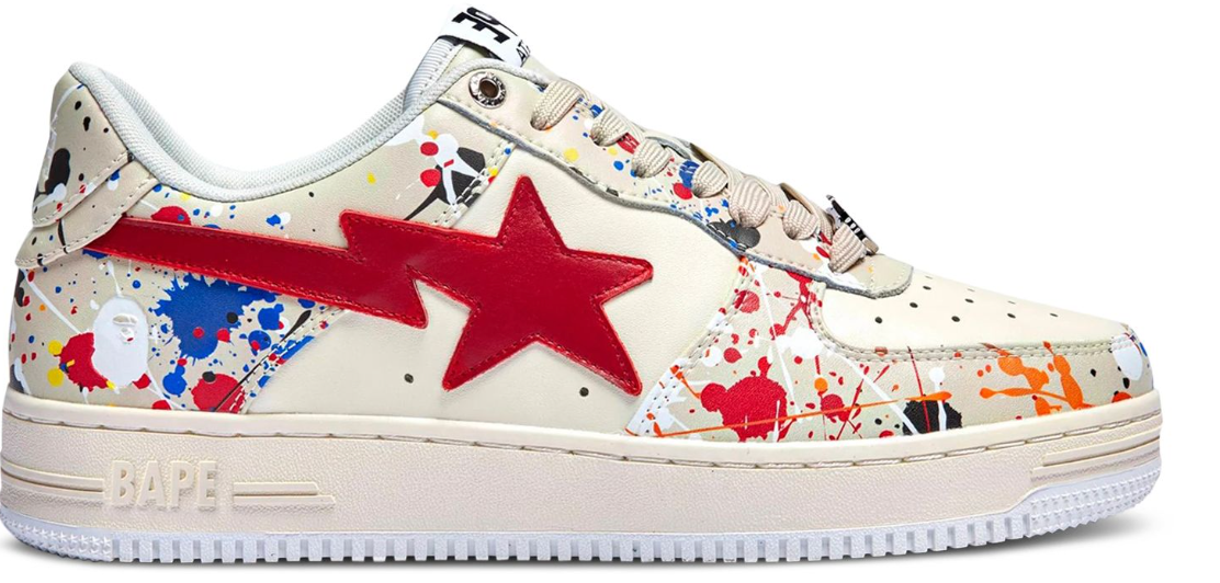 Bapesta 'Paint Splatter'