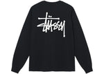 Stussy Basic L/S Tee Black