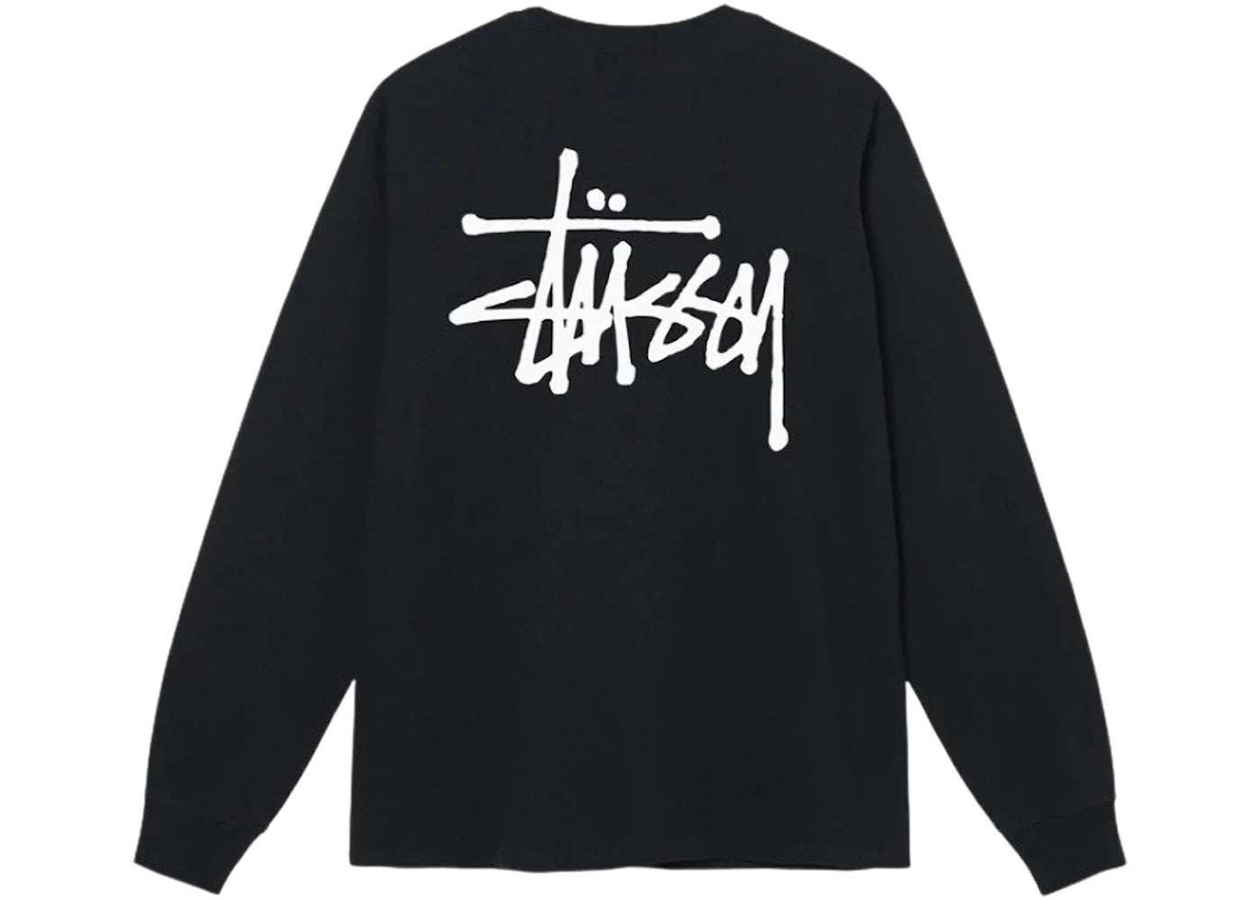 Stussy Basic L/S Tee Black