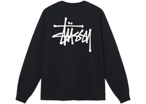 Stussy Basic L/S Tee Black