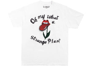 Cactus Plant Flea Market Rolling Stones Strange Plant White Tee