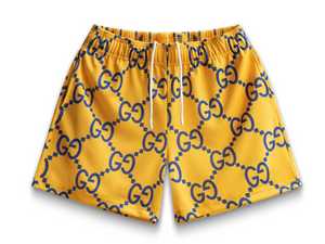 Bravest Studios - Gucci Yellow/ Blue Shorts