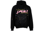 SP5DER P*nk Hoodie Black