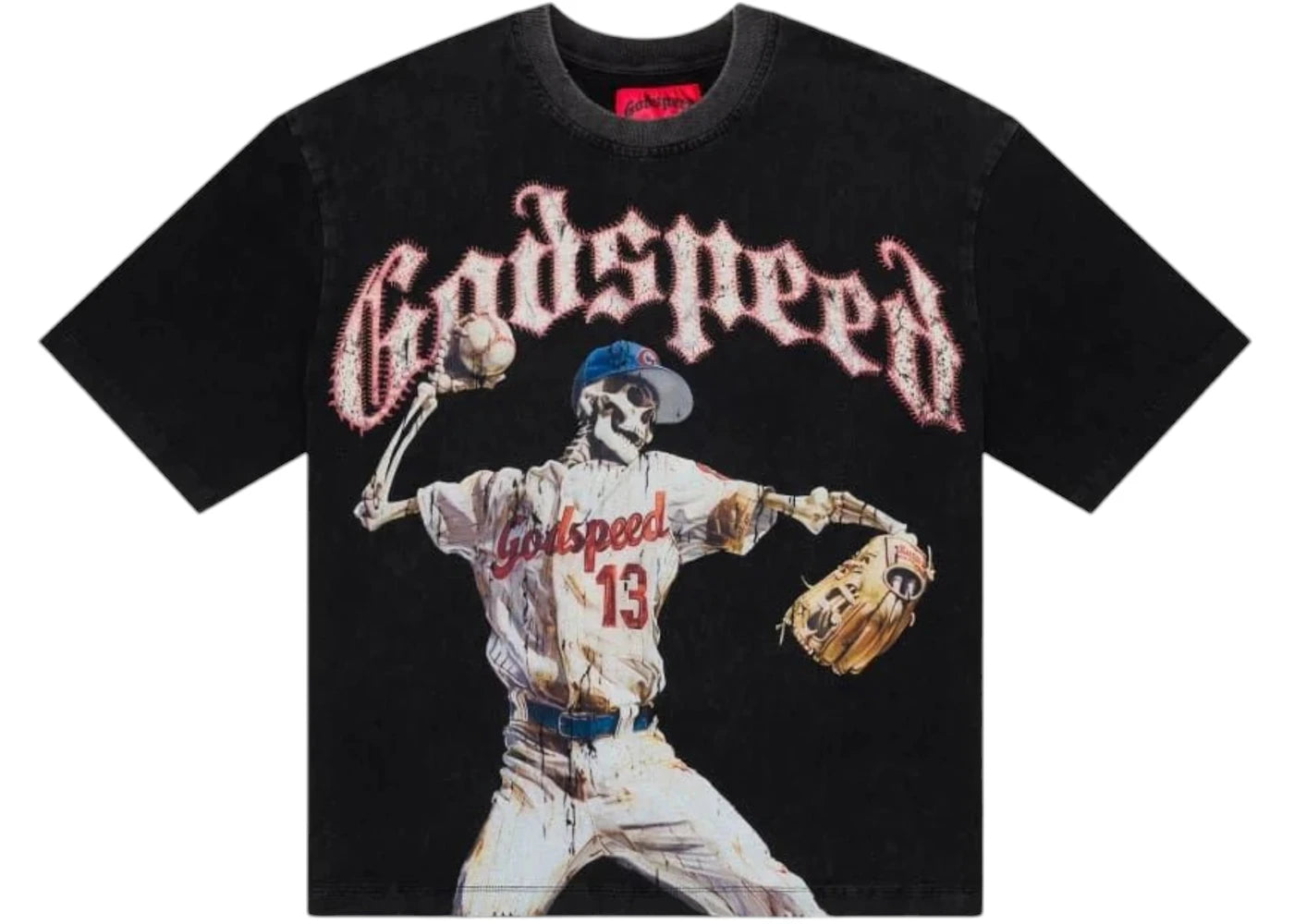 Godspeed Strike Out T-Shirt Black