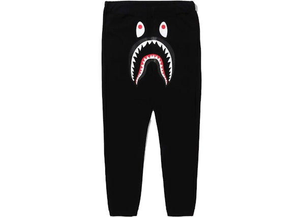 BAPE ABC Camo Shark Sweat Pants Black