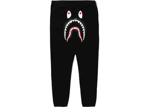 BAPE ABC Camo Shark Sweat Pants Black