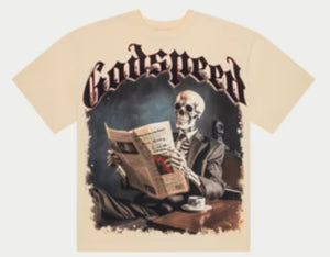 Godspeed Black Monday Cream Tee