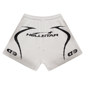 Hellstar Warm Up Shorts 'White'