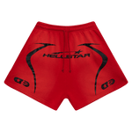 Hellstar Warm Up Shorts 'Red'