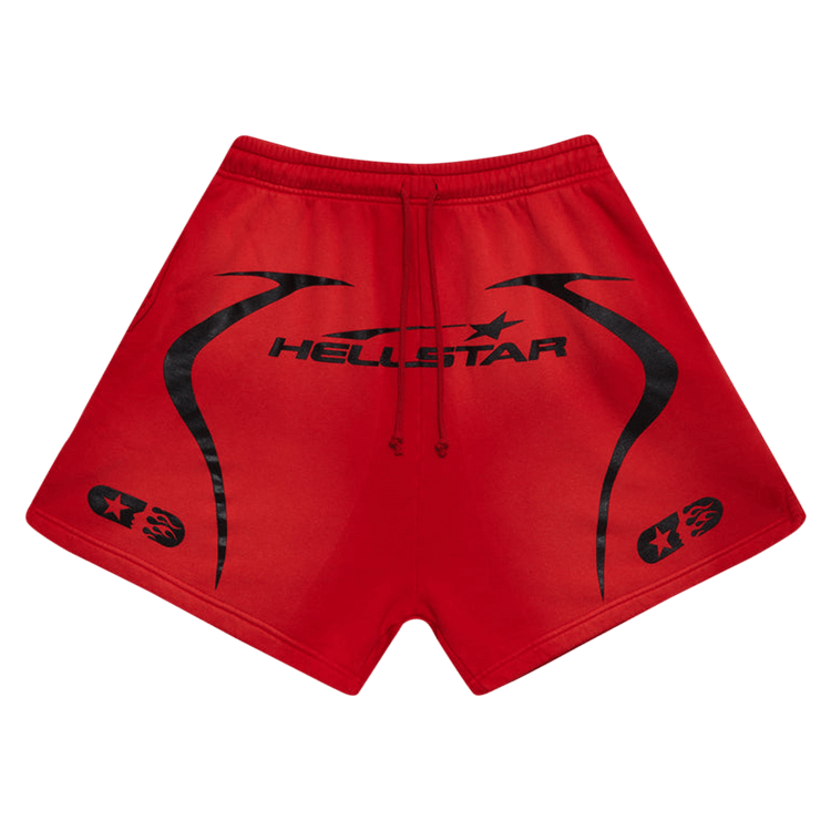 Hellstar Warm Up Shorts 'Red'