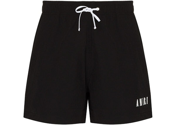 AMIRI Logo Swim Shorts Black