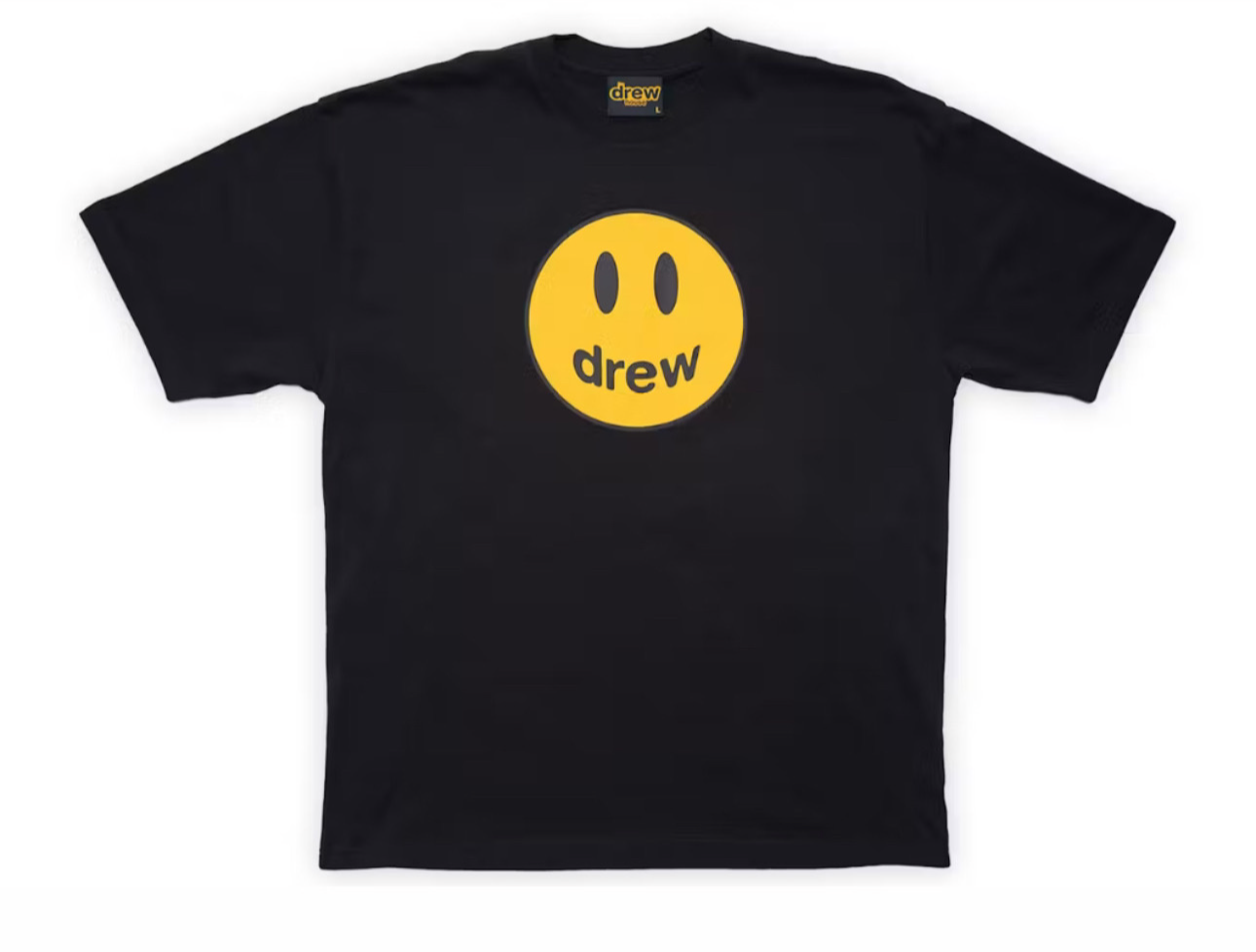 Drew House - Black Smile Logo Tee