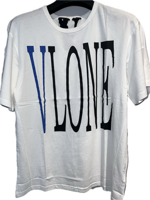 Vlone Full Title Blue/White Tee