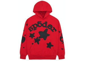 Sp5der Beluga Hoodie Red