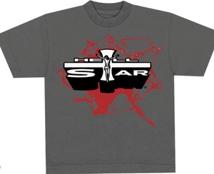 Hellstar Studios Jesus Emblem Short Sleeve Tee Shirt Vintage