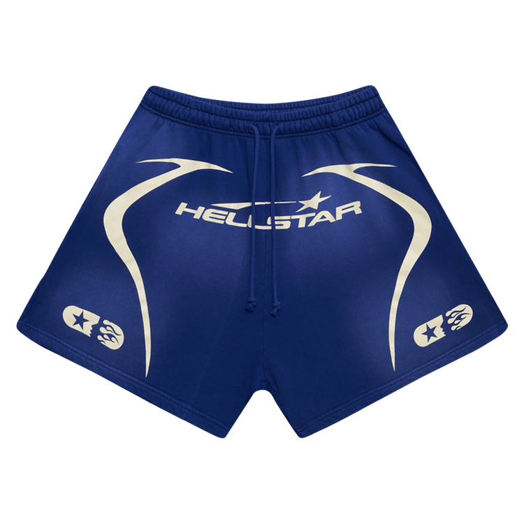 Hellstar Warm Up Shorts 'Blue'