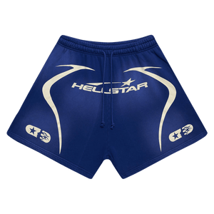 Hellstar Warm Up Shorts 'Blue'