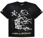 Hellstar Thorn Glitter Tee Green/Black