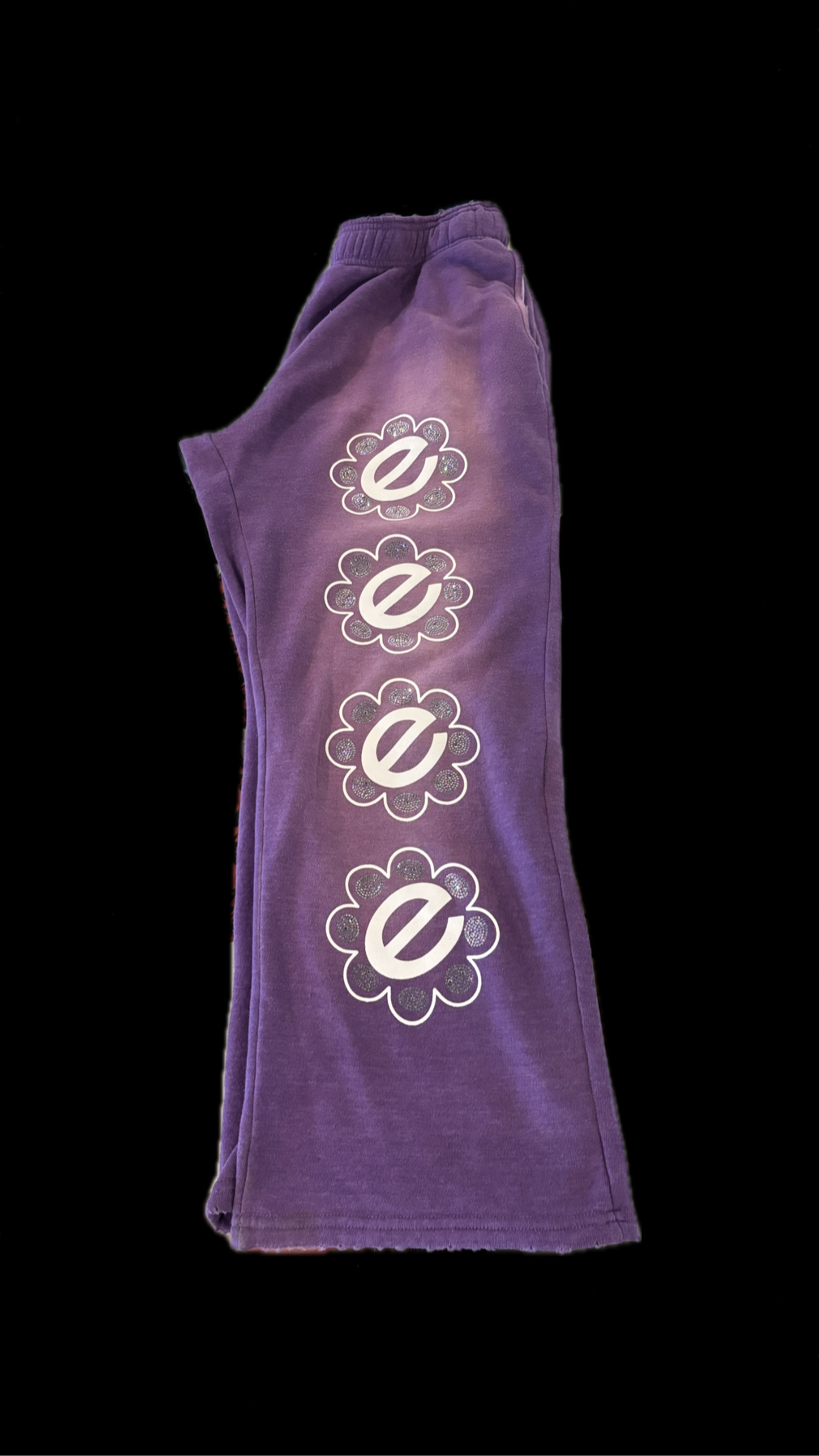 Eminent Sweatpants Rhinestone Purple