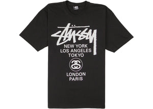 Stussy World Tour T-shirt Black