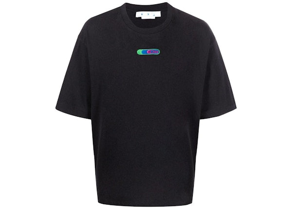 OFF-WHITE Weed Arrows Oversized Black/Green Tee