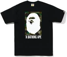 Bape Square Tee BLK/Camo