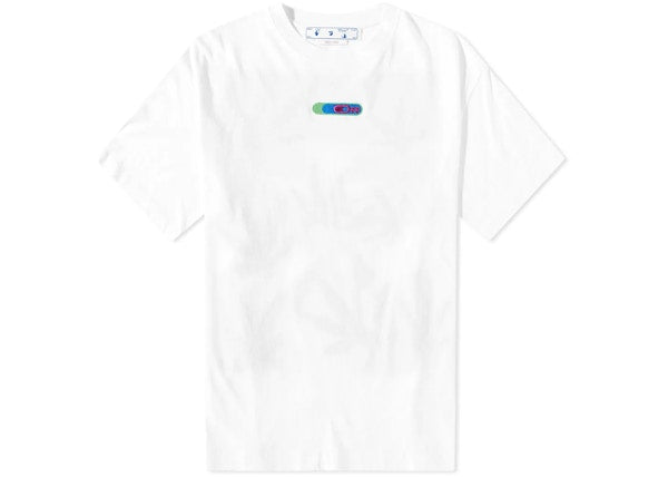 OFF-WHITE Weed Arrows Oversized White/Green Tee