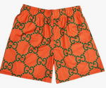Bravest Studios Shorts Gucci Coral and Green