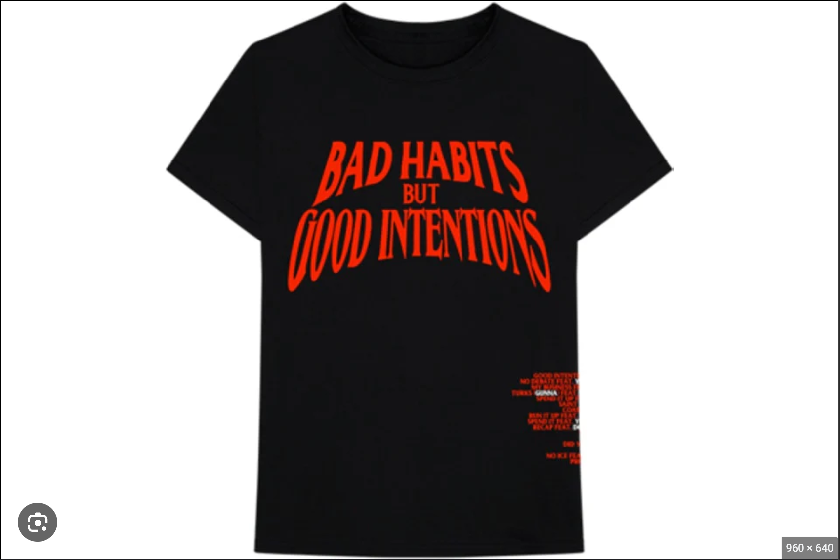 Vlone TW BAD HABITS