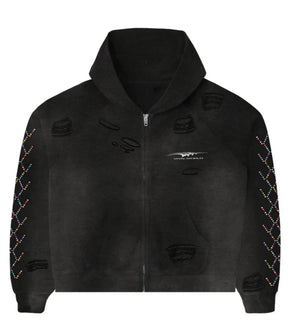 Vital Worldwide Stone Zip-Up Black