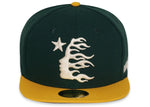 Hellstar Baseball Fitted Hat Green