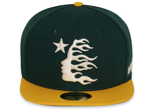 Hellstar Baseball Fitted Hat Green