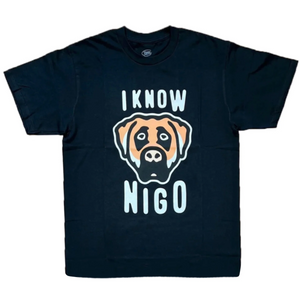 Human Made x Victor Victor I Know Nigo Black Tee