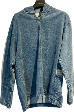 Rhime Denim Hooded Jacket