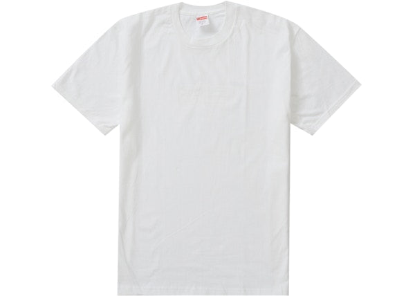 Supreme Tonal Box Logo Tee White