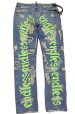 Endless Jeans Blue/Green