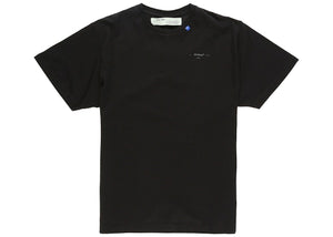 OFF-WHITE Oversized Fit Backbone Black/White Tee