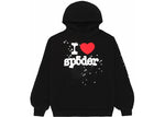 Sp5der I Heart SP5 Souvenir Hoodie Black