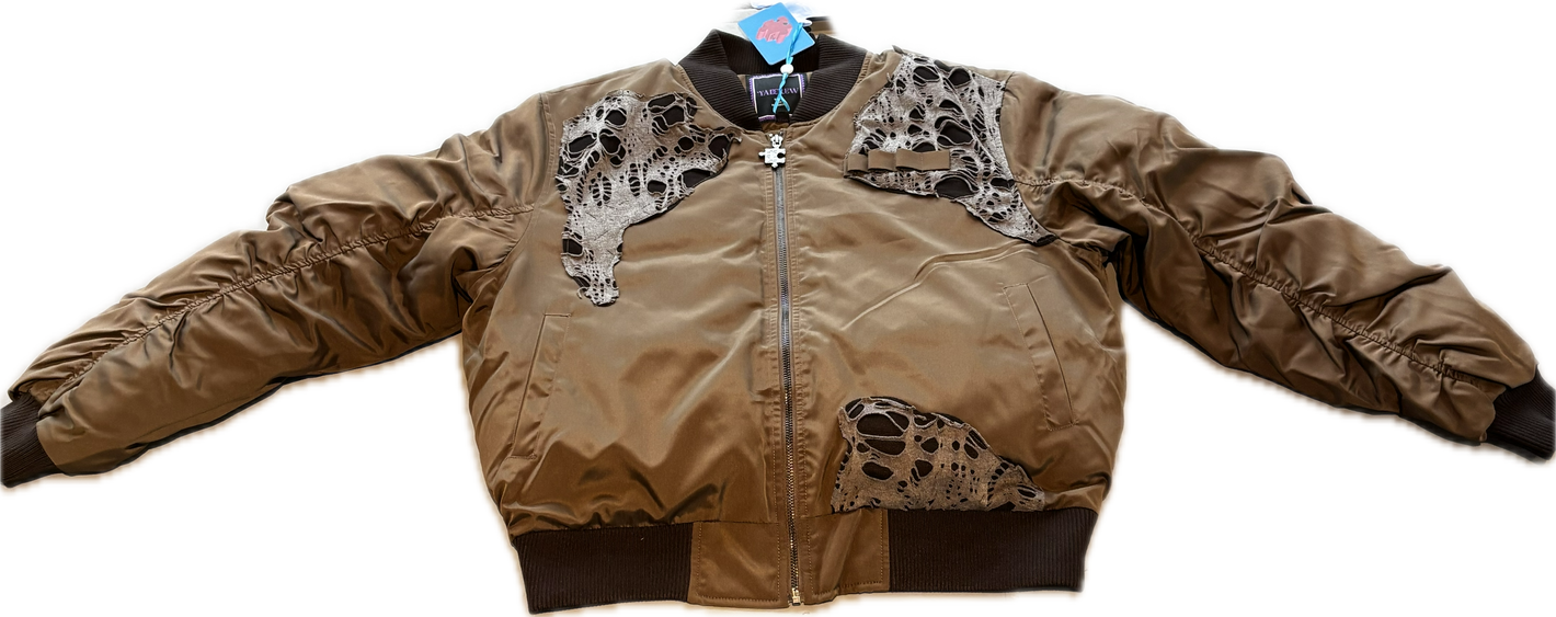 YADC Varsity Brown Puffer