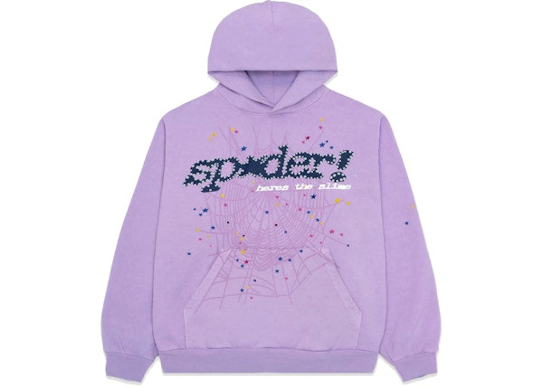 Sp5der Lavender Hoodie