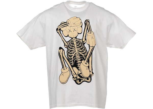 KAWS SKELETON NEW FICTION BONE TEE