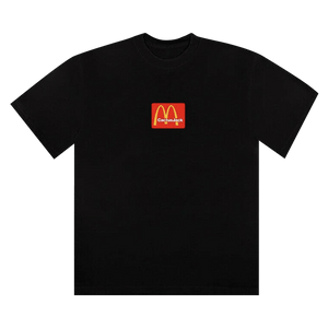 Cactus Jack x McDonalds Black Tee