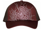 Sp5der Trucker Hat Burgundy