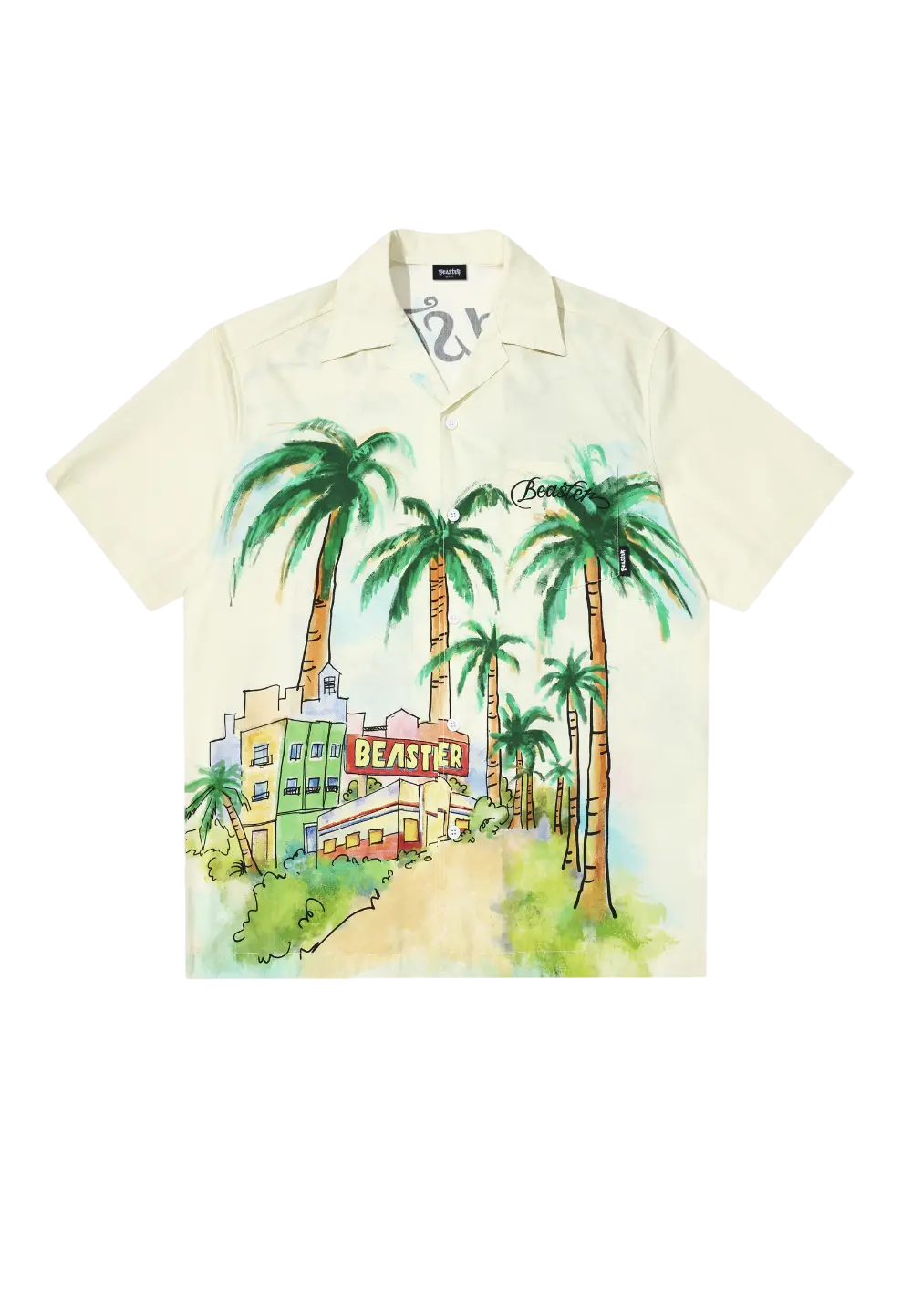 Beaster ' American Hawaii ' White Shirt