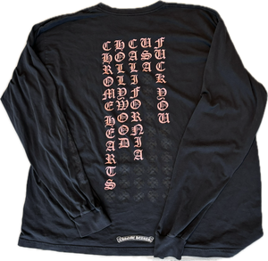Chrome Hearts Rare Find Fu*k You T-Shirt