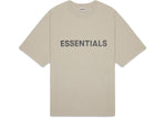 Fear of God Essentials Boxy T-Shirt Applique Logo Olive/Khaki